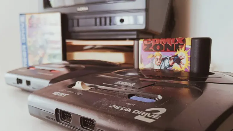 Une mysterieuse Mega Drive 2