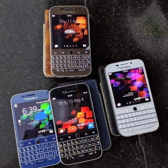 Les téléphones BlackBerry incarnent l’ergonomie ultime, mais appartiennent déjà au passé.