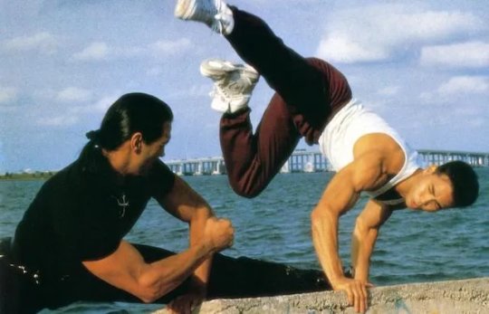 Seul contre le gang : la discipline face au chaos. À l'image de Louis Stevens (Mark Dacascos) luttant pour sortir des jeunes du marasme par l'art martial, la musculation naturelle est un acte de résistance solitaire contre l'illusion et la dérive chimique moderne.