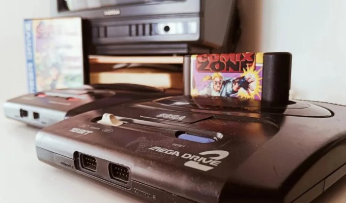 Une mysterieuse Mega Drive 2