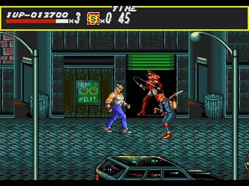 Regard déterminé. Tes ennemis n'ont aucune chance. Écrase-les.